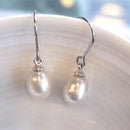 Pearl Drop Earrings (S)