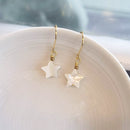 Mother of Pearl Star Earrings (G)