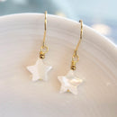 Mother of Pearl Star Earrings (G)