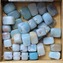 Amazonite Top-drilled Rectangle Drop 14x10mm 4pcs