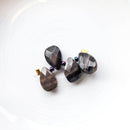 Grey Line Jasper Faceted Briolette 12x8mm 4pcs