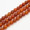 Fire Crab Agate Round 14mm