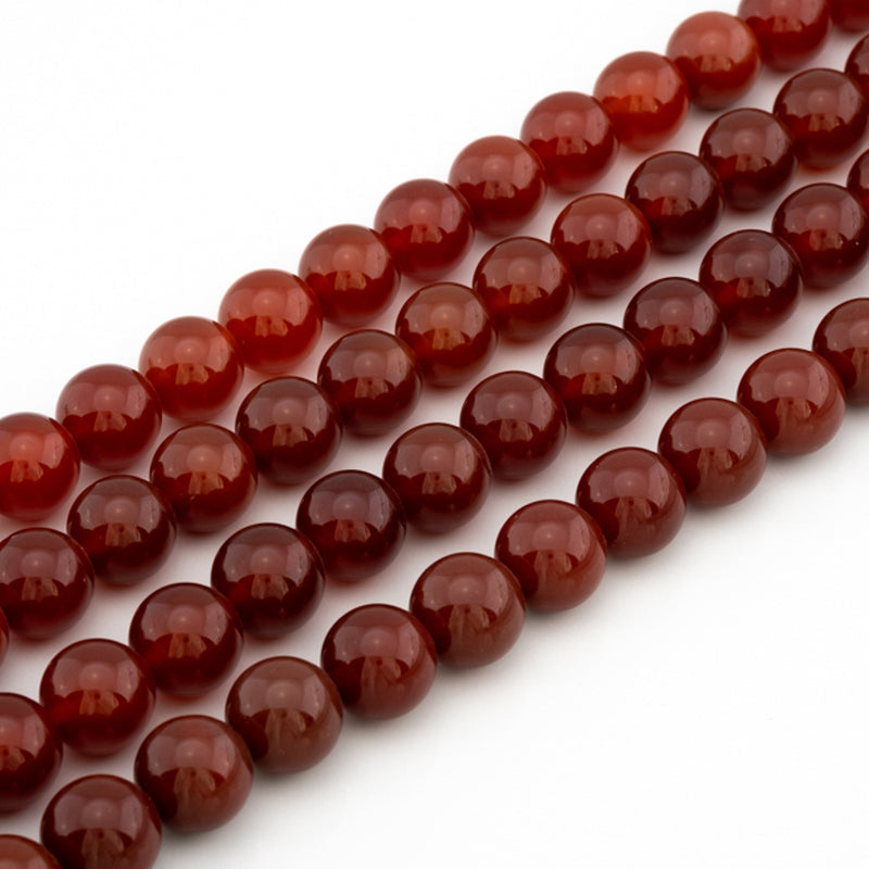 Red Agate Round 14mm