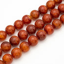 Fire Crab Agate Round 16mm