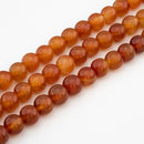 Red Agate Round (Light) 16mm