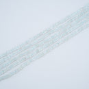 Aquamarine Faceted Rondelle 2.5x4mm