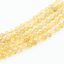 Citrine (Heated) Round 8.5mm