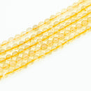 Citrine (Heated) Round 8mm