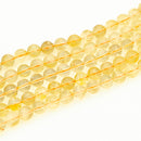 Citrine (Heated) Round 10mm