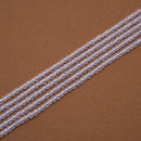 Clear Quartz Faceted Round 4mm