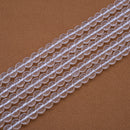 Clear Quartz Faceted Round 8mm