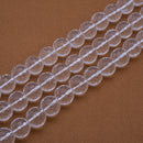 Clear Quartz Faceted Round 14mm