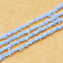 Blue Lace Agate Chips, 1.5-3x5-7mm (S)