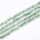 Green Aventurine Chips, 1.5-3x5-7mm (S)