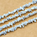 Howlite Chips, 1.5-3x5-7mm (S)