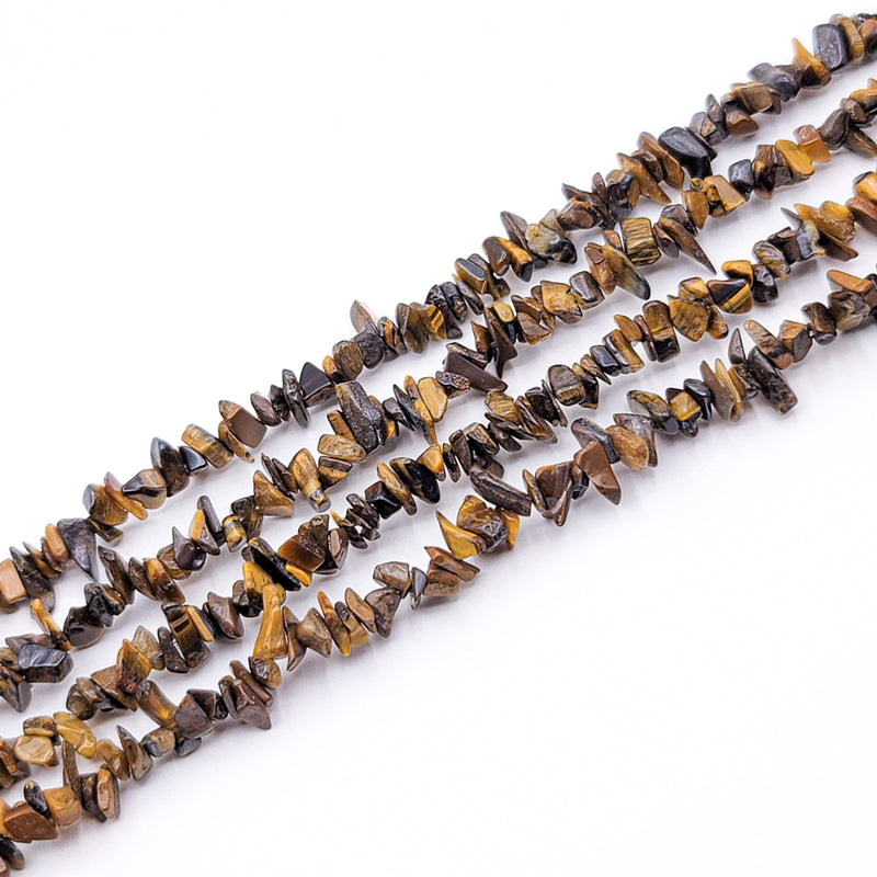 Yellow Tiger's Eye Chips, 1.5-3x5-7mm (S)