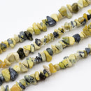 Yellow Jasper Chips, 2.5-5x8-10.5mm (L)