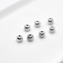 Antique Silver, Evil Eye Spacers, 5.5mm (8pcs)