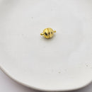 Gold Plated Magnetic Clasps, Ball, 13.5x8mm, (2sets)