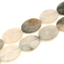 Green Skin Jasper Puff Oval 40x30mm