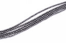 Hematite Faceted Round 4mm