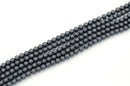 Hematite Matte Round 6mm
