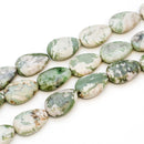 Serenity Jasper Puff Egg 28x19.5mm