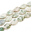 Serenity Jasper Twisted Oval 30x20mm