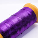 Nylon Knotting Cord, Amethyst Purple 6-ply, 0.4mm, 350m
