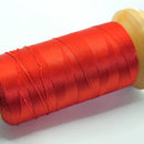 Nylon Knotting Cord, Orange Red 6-ply 0.4mm, 350m