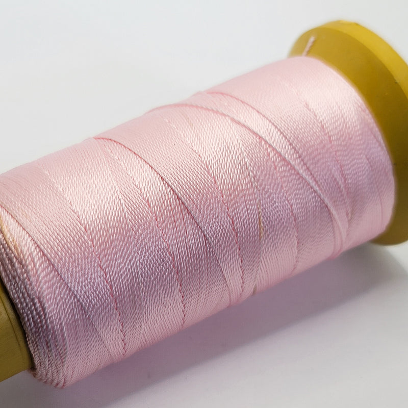 Nylon Knotting Cord, Pink 6-ply 0.4mm, 350m