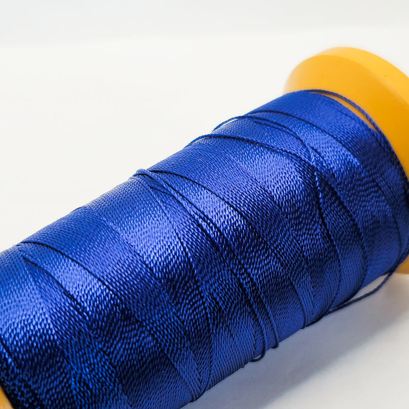 Nylon Knotting Cord, Royal Blue 6-ply, 0.4mm, 350m