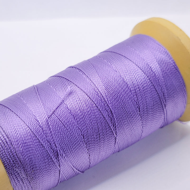 Nylon Knotting Cord, Lavender 6-ply, 0.4mm, 350m
