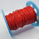 Leather Cord, Apple Red 1.5mm, sold per metre