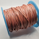 Leather Cord, Pearlescent Rose Pink 2.0mm, sold per metre