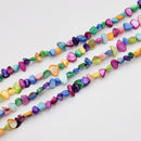 Colorful Mother-of-Pearl Flat (S) 4-6x5-10mm (PX)