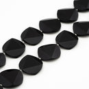 Obsidian Satellite Cut Coin 30mm