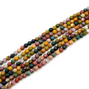 Ocean Jasper Faceted Round 6mm