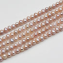 Light Lilac Pearl Potato 4.5x6mm