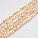 Cream Freshwater Pearl Half Potato, Kimdoly Beads