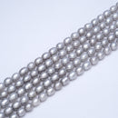 Grey Pearl Rice 9.5x7mm