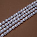 White Pearl Rice 9.5x7mm