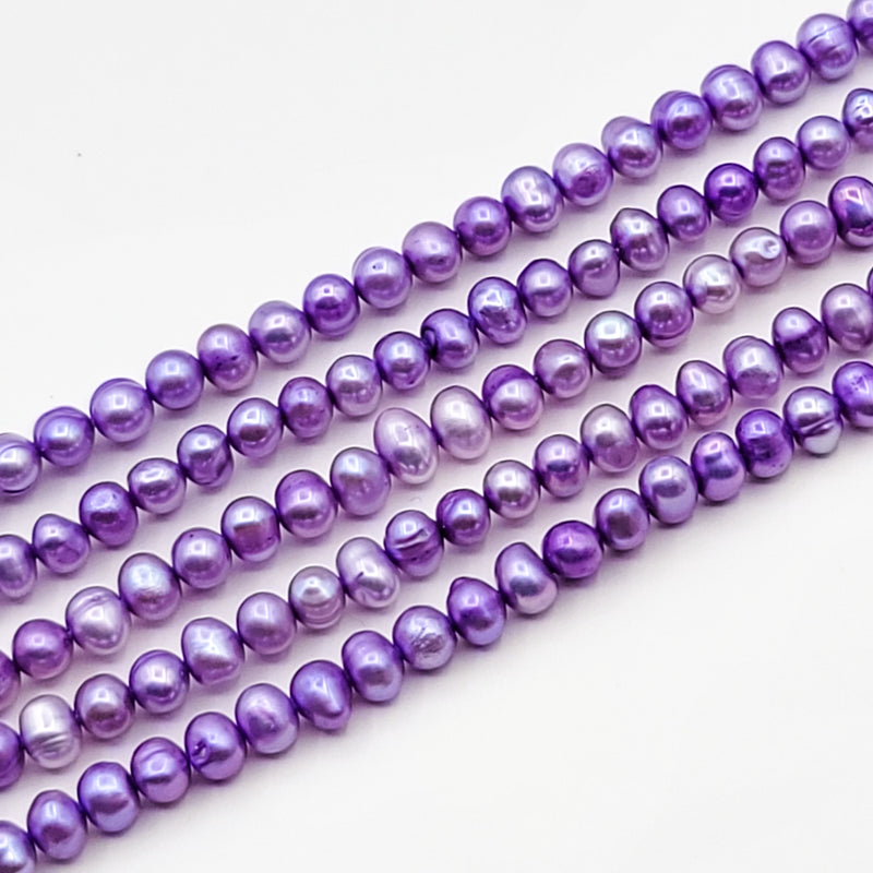 Orchid Purple Pearl Potato 3.5x4.5mm (PX)