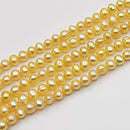 Soft Yellow Pearl Potato 4x5.5mm (PX)