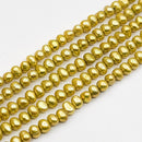 Golden Green Pearl Potato 5x6mm (PX)