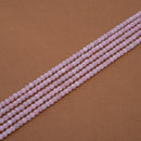 Rose Quartz Faceted Round 4mm