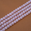 Rose Quartz Matte Round 10mm
