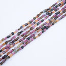 Watermelon Tourmaline Organic Cut Flat ~5.5-7.5x4.5-5.5mm