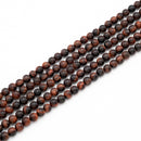 Red Tiger's Eye Round 6.5mm