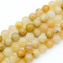 Yellow Jade Round 13mm